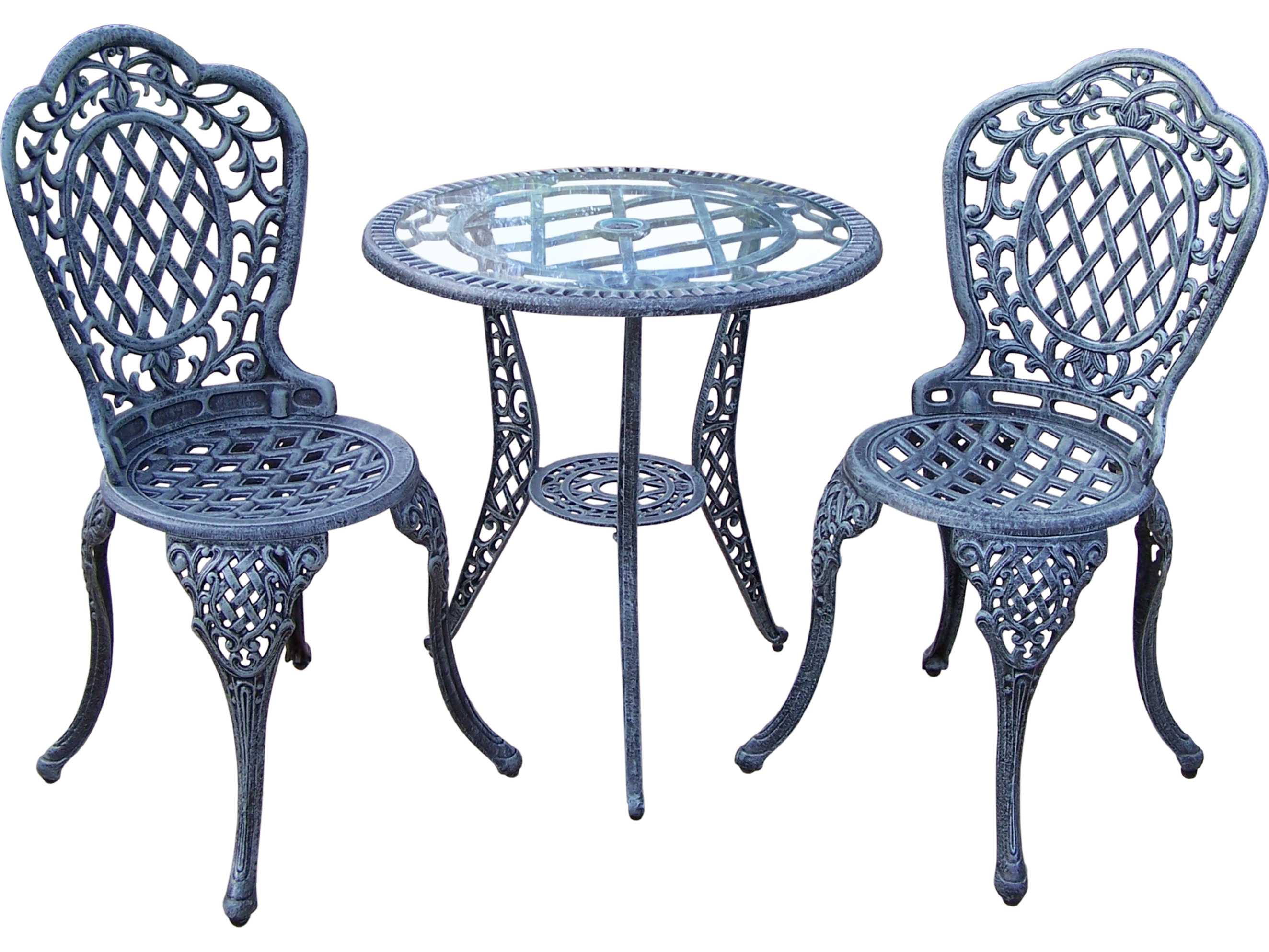 Oakland Living Mississippi Cast Aluminum 3 Pc. Bistro Set ... Oakland Living Mississippi Cast Aluminum 3 Pc. Bistro Set ... on Oakland Living Bistro Set id=92422