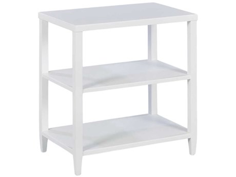 Oliver Home Tempo Rectangular Wood Ghost End Table