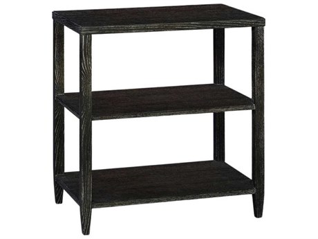 Oliver Home Tempo Rectangular Wood Midnight End Table