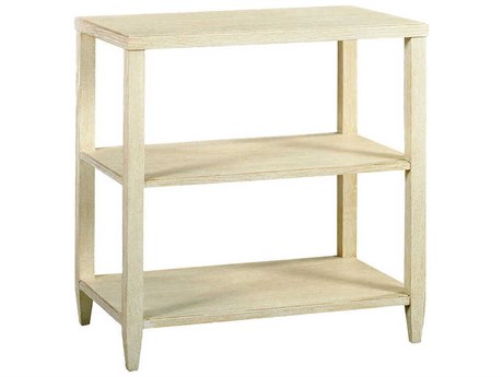 Oliver Home Tempo Rectangular Wood Shell End Table