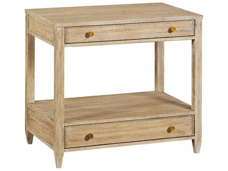 Oliver Home Westone Rectangular Wood Weathered End Table