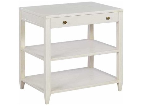 Oliver Home Wallace Rectangular Wood Drift End Table