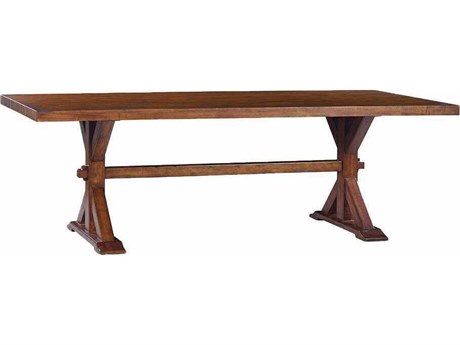 Oliver Home Madison Rectangular Wood Country Dining Table
