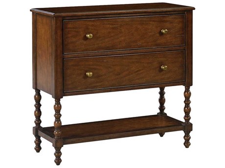 Oliver Home Mesa Country Brown Acacia Wood Accent Chest