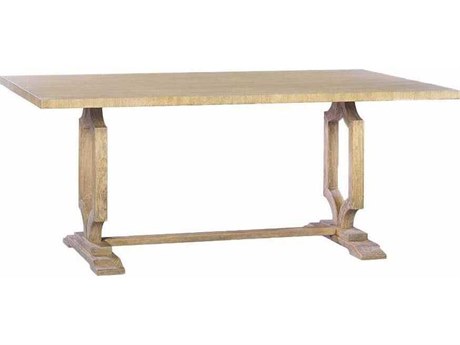 Oliver Home Portia Rectangular Wood Rabbit Dining Table