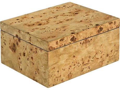 Oliver Home Burl Natural Storage Box
