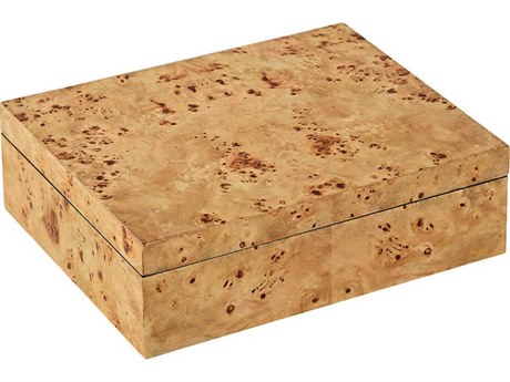 Oliver Home Burl Natural Storage Box