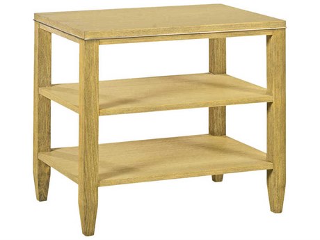 Oliver Home Canby Rectangular Wood Rabbit End Table