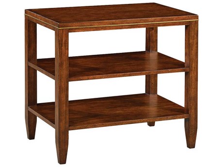 Oliver Home Canby Rectangular Wood Country End Table