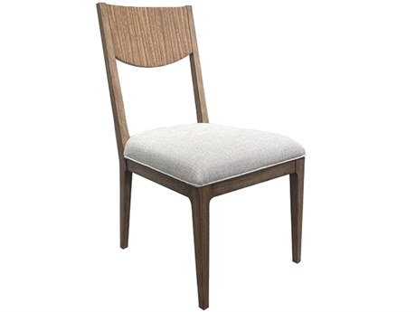 Oliver Home Ben Brook Brown Upholstered Armless Dining Chair