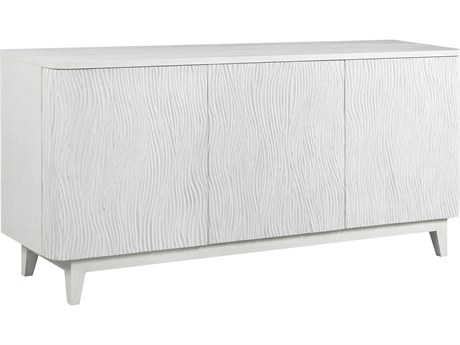 Oliver Home Bliss 76" Oak Wood Shell Sideboard