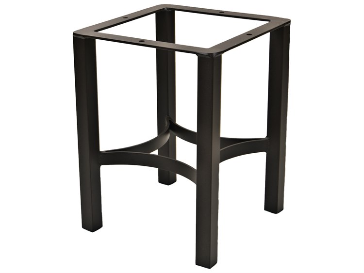 Ow Lee Palazzo Wrought Iron End Table Square Base 1 St01