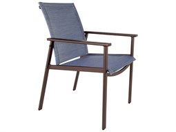 OW Lee Marin Sling Aluminum Dining Arm Chair