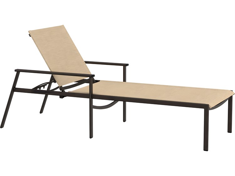OW Lee Marin Sling Aluminum Patio Chaise Lounge