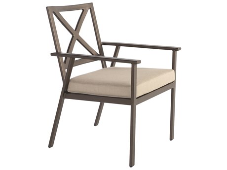 OW Lee Marin Cushion Aluminum Dining Arm Chair