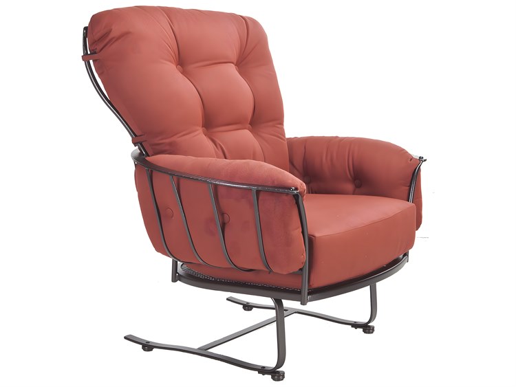 OW Lee Monterra Wrought Iron Spring Base Club Chair OW421SB