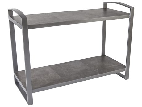 OW Lee Pacifica Wrought Iron 58 x 21.25 Rectangular Entertainment Console