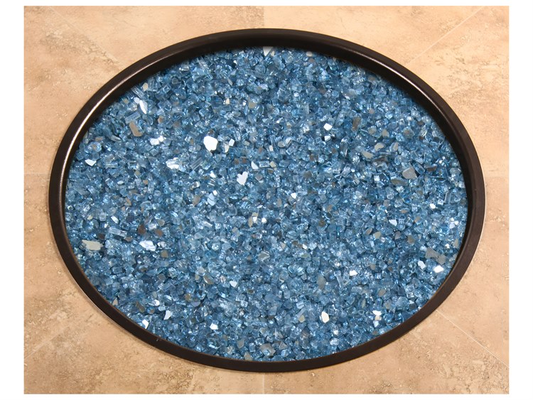 OW Lee Casual Fireside Fire Media Pacific 6 lb. Mirrored Glass Kit