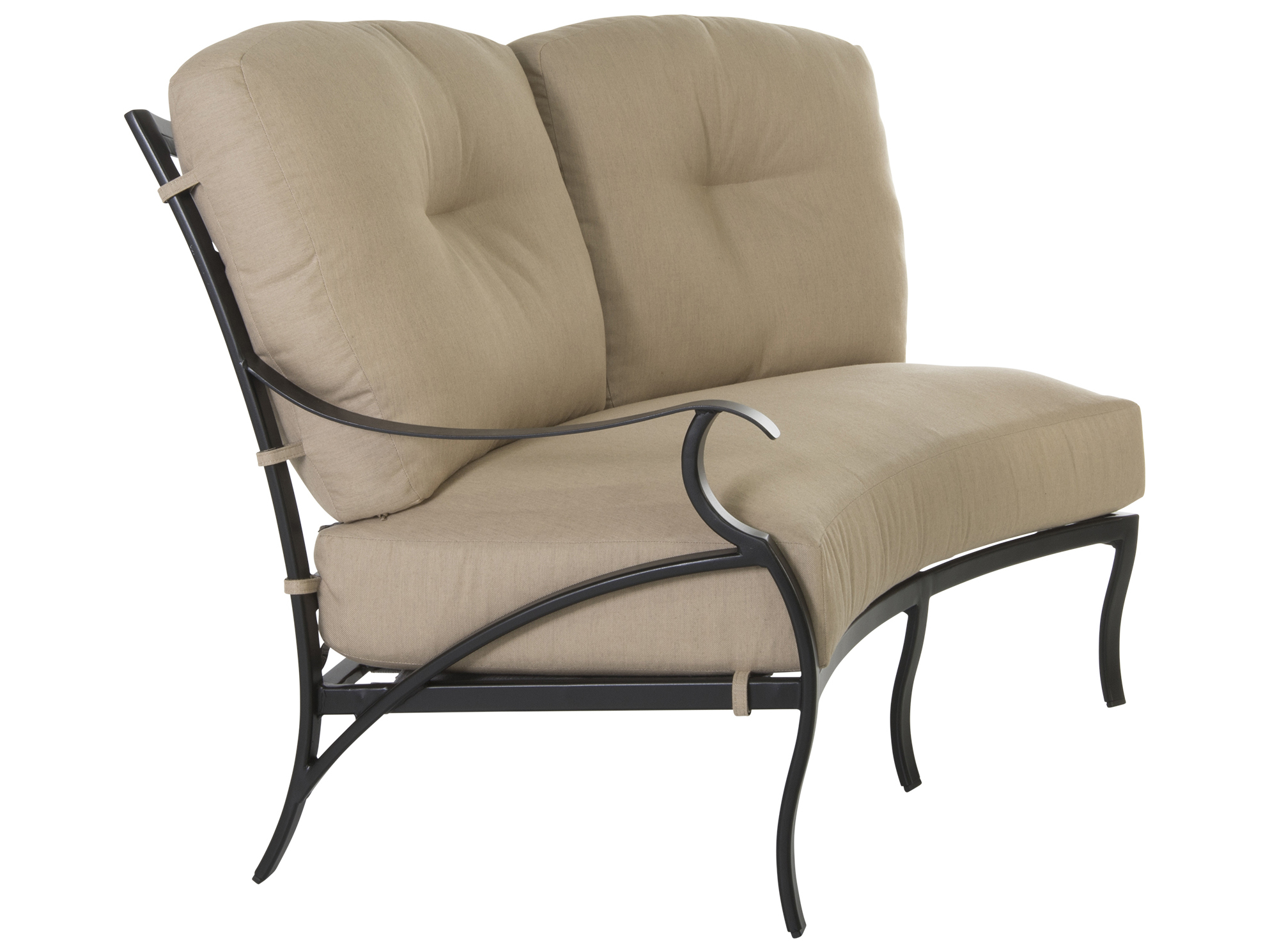 Ow Lee Grand Cay Aluminum Right Arm Loveseat 68158 R