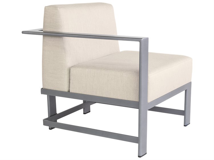 OW Lee Studio Aluminum Right Arm Lounge Chair