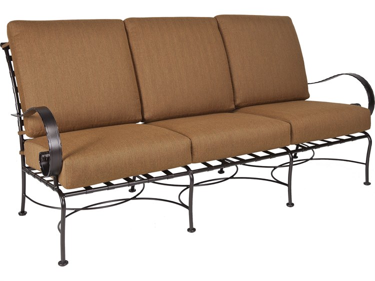 OW Lee Classico Wide Arms Wrought Iron Sofa