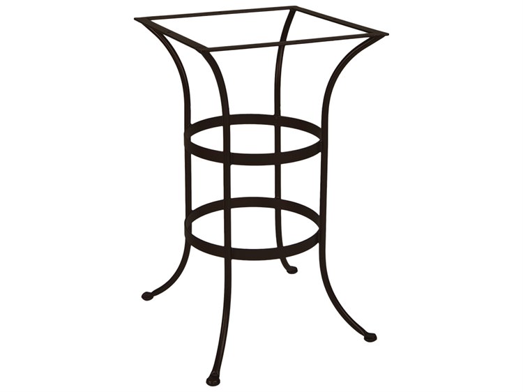 OW Lee Wrought Iron Square Bar Table Base