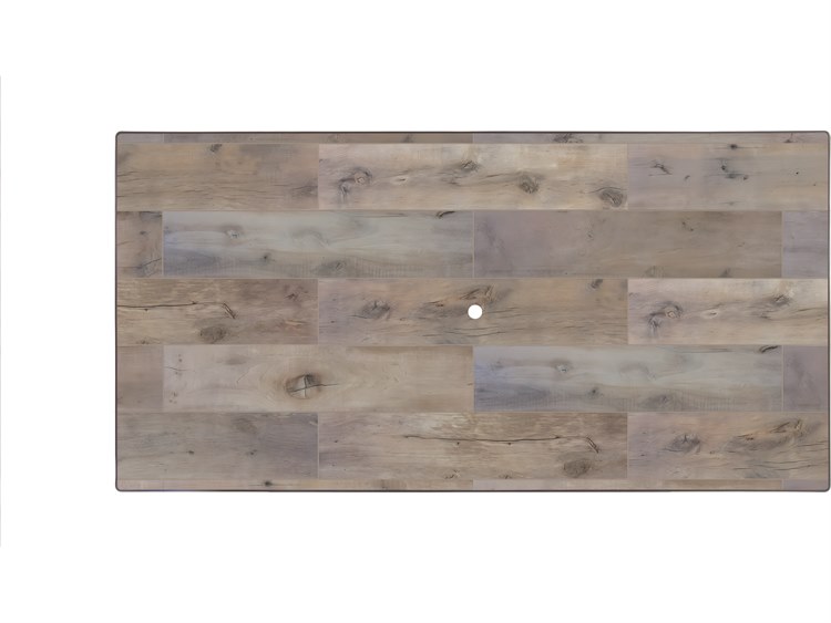 OW Lee Dakota Porcelain Rectangular Table Top with Umbrella Hole