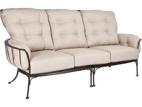 OW Lee Quick Ship Monterra Wrought Iron Sofa