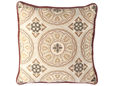 OW Lee Design Harmony Accent Pillow With Decorative Trim