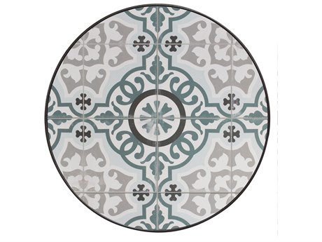 OW Lee Valencia Porcelain 24''Wide Round Table Top