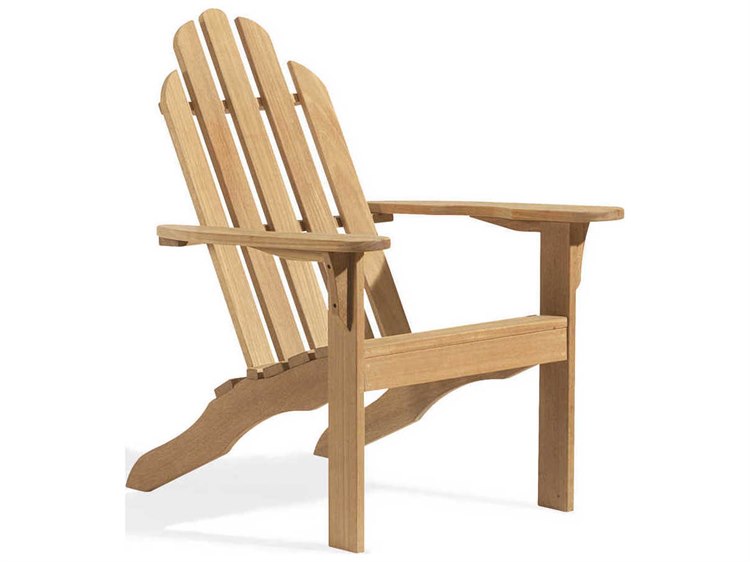Oxford Garden Oxford Teak Natural Adirondack Chair