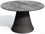 Oxford Gardens Tulle Wicker Shadow-Mena 48'' Round Teak Top Dining Table  OXFTL48TAKWO