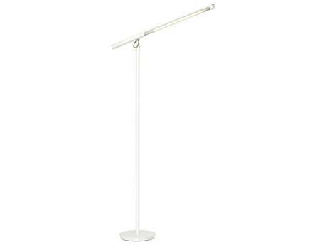 Pablo Brazo White Pyrex Glass Floor Lamp