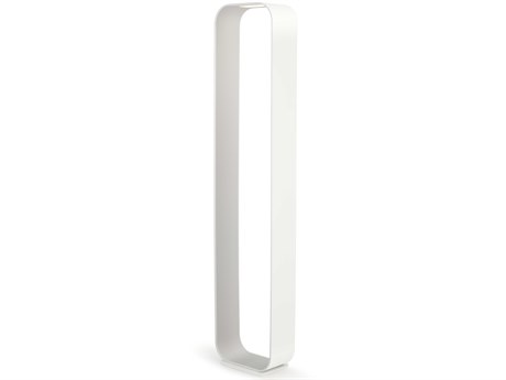 Pablo Contour White Pearl Polycarbonate Lens Floor Lamp