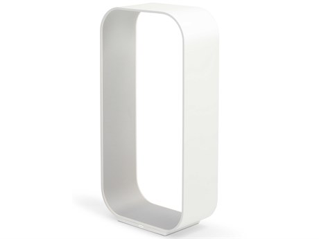 Pablo Contour White Pearl Polycarbonate Lens Buffet Lamp