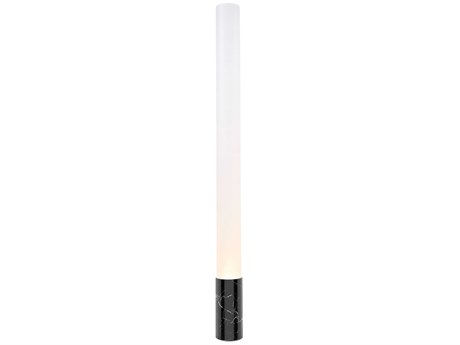 Pablo Elise Black Marble PMMA Diffuser Floor Lamp