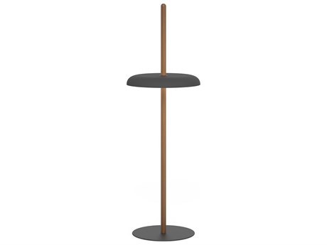 Pablo Nivel Walnut Black Brown Floor Lamp
