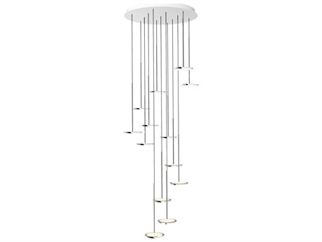 Pablo Sky Solo 5-Light Chrome Linear Chandelier