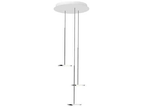 Pablo Sky Solo 3-Light Chrome Linear Chandelier