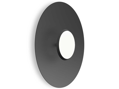 Pablo Sky Dome 1-Light Black Wall Sconce