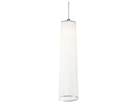 Pablo Solis 1-Light White Cylinder Pendant