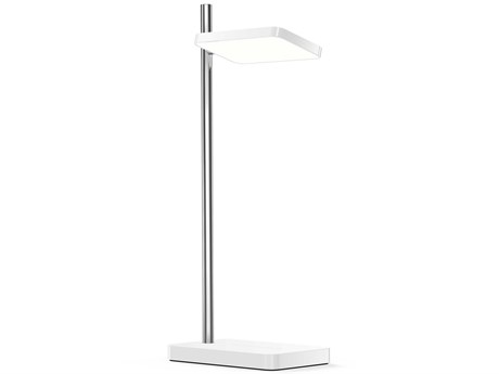 Pablo Talia White Silver Desk Lamp