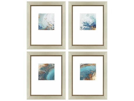 Paragon Abstract Galene Wall Art Set of 4