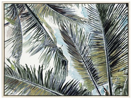 Paragon Florals Palms in the Sky Canvas Wall Art