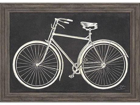 Paragon Vintage Blueprint Bicycle Wall Art