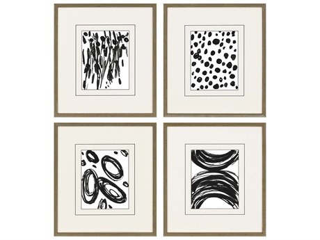 Paragon Geometrics Perception Wall Art Set of 4