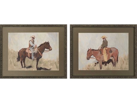 Paragon Ranch Hand Framed Prints Set of 2