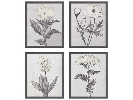 Paragon Pure Garden Framed Prints Set of 4