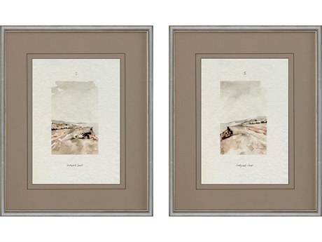 Paragon Waterside Westport Coast Wall Art Set of 2