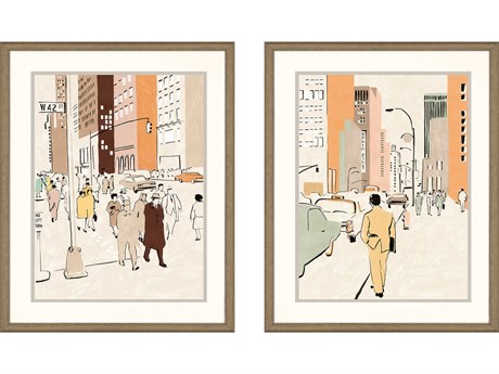 Paragon Architectural Journey Wall Art Set of 2